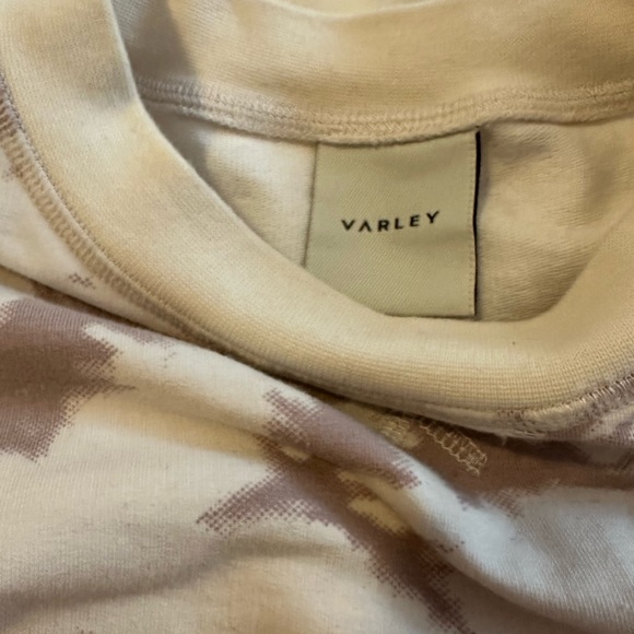 Varley Erwin Sweater In Taupe Tie Dye in Size Small - Picture 4 of 8